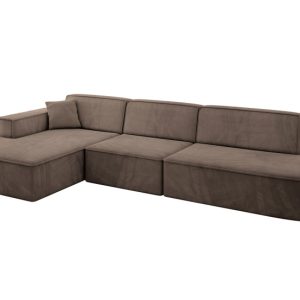 Narożnik lewostronny bez funkcji spania IREA-L2-v4 327x165x77 Brązowy 775294 Narożnik lewostronny bez funkcji spania IREA-L2-v4 327x165x77 Brązowy 775294