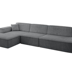 Narożnik lewostronny bez funkcji spania IREA-L2-v4 327x165x77 Ciemnoszary 775406 Narożnik lewostronny bez funkcji spania IREA-L2-v4 327x165x77 Ciemnoszary 775406