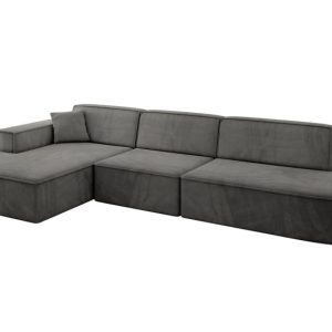 Narożnik lewostronny bez funkcji spania IREA-L2-v4 327x165x77 Ciemnoszary 775398 Narożnik lewostronny bez funkcji spania IREA-L2-v4 327x165x77 Ciemnoszary 775398