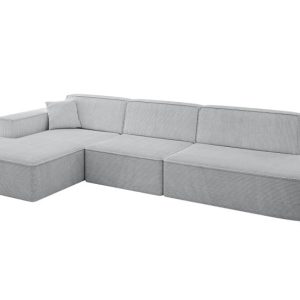 Narożnik lewostronny bez funkcji spania IREA-L2-v4 327x165x77 cm Szary 775402 Narożnik lewostronny bez funkcji spania IREA-L2-v4 327x165x77 cm Szary 775402