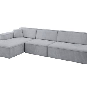 Narożnik lewostronny bez funkcji spania IREA-L2-v4 327x165x77 cm Szary 775298 Narożnik lewostronny bez funkcji spania IREA-L2-v4 327x165x77 cm Szary 775298