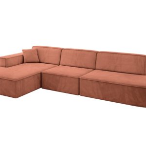 Narożnik lewostronny bez funkcji spania IREA-L2-v4 327x165x77 Morelowy 775251 Narożnik lewostronny bez funkcji spania IREA-L2-v4 327x165x77 Morelowy 775251