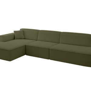 Narożnik lewostronny bez funkcji spania IREA-L2-v4 327x165x77 Zielony 775411 Narożnik lewostronny bez funkcji spania IREA-L2-v4 327x165x77 Zielony 775411