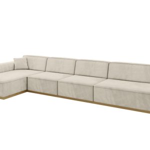 Narożnik lewostronny bez funkcji spania IREA-L3-v2 412x165x80 Beżowy 807608 Narożnik lewostronny bez funkcji spania IREA-L3-v2 412x165x80 Beżowy 807608
