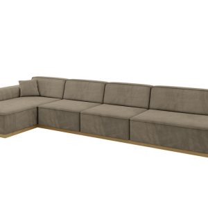 Narożnik lewostronny bez funkcji spania IREA-L3-v2 412x165x80 Brązowy 807735 Narożnik lewostronny bez funkcji spania IREA-L3-v2 412x165x80 Brązowy 807735