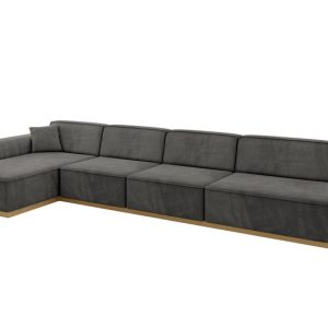 Narożnik lewostronny bez funkcji spania IREA-L3-v2 412x165x80 Ciemnoszary 755513 Narożnik lewostronny bez funkcji spania IREA-L3-v2 412x165x80 Ciemnoszary 755513