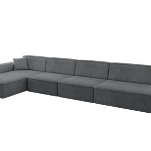 Narożnik lewostronny bez funkcji spania IREA-L3-v3 412x165x77 Ciemnoszary 775565 Narożnik lewostronny bez funkcji spania IREA-L3-v3 412x165x77 Ciemnoszary 775565