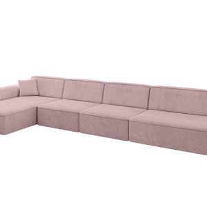 Narożnik lewostronny bez funkcji spania IREA-L3-v3 412x165x77 Różowy 775546 Narożnik lewostronny bez funkcji spania IREA-L3-v3 412x165x77 Różowy 775546