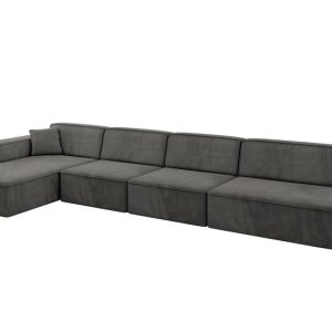 Narożnik lewostronny bez funkcji spania IREA-L3-v4 412x165x77 Ciemnoszary 775409 Narożnik lewostronny bez funkcji spania IREA-L3-v4 412x165x77 Ciemnoszary 775409