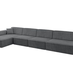 Narożnik lewostronny bez funkcji spania IREA-L3-v4 412x165x77 Ciemnoszary 775214 Narożnik lewostronny bez funkcji spania IREA-L3-v4 412x165x77 Ciemnoszary 775214