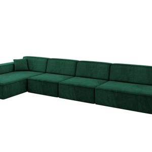 Narożnik lewostronny bez funkcji spania IREA-L3-v4 412x165x77 Zielony 775384 Narożnik lewostronny bez funkcji spania IREA-L3-v4 412x165x77 Zielony 775384