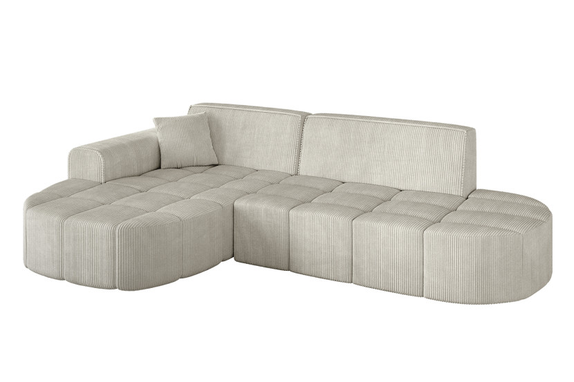 Narożnik lewostronny bez funkcji spania LIVO-L1 252x173x79,5 Kremowy 795931