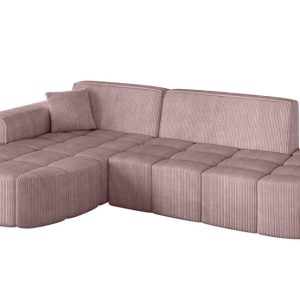 Narożnik lewostronny bez funkcji spania LIVO-L1 – 252x173x79,5 Różowy 795921 Narożnik lewostronny bez funkcji spania LIVO-L1 – 252x173x79,5 Różowy 795921
