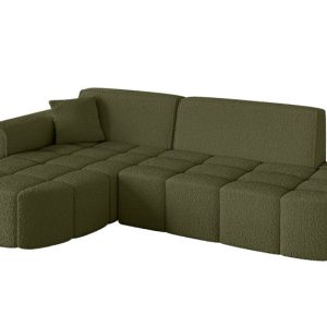 Narożnik lewostronny bez funkcji spania LIVO-L1 – 252x173x79,5 Zielony 796163 Narożnik lewostronny bez funkcji spania LIVO-L1 – 252x173x79,5 Zielony 796163