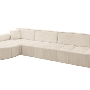 Narożnik lewostronny bez funkcji spania LIVO-L2 – 337x173x79,5 Beżowy 796102 Narożnik lewostronny bez funkcji spania LIVO-L2 – 337x173x79,5 Beżowy 796102