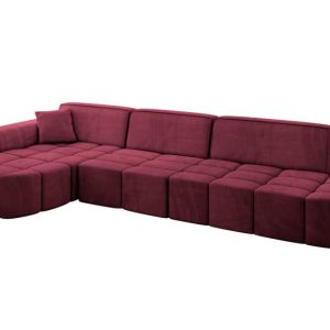 Narożnik lewostronny bez funkcji spania LIVO-L2 – 337x173x79,5 Bordowy 796172 Narożnik lewostronny bez funkcji spania LIVO-L2 – 337x173x79,5 Bordowy 796172