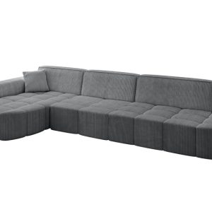 Narożnik lewostronny bez funkcji spania LIVO-L2 337x173x79,5 Ciemnoszary 795933 Narożnik lewostronny bez funkcji spania LIVO-L2 337x173x79,5 Ciemnoszary 795933