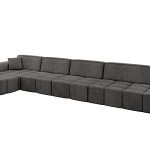 Narożnik lewostronny bez funkcji spania LIVO-L3 422x173x79,5 Ciemnoszary 795938 Narożnik lewostronny bez funkcji spania LIVO-L3 422x173x79,5 Ciemnoszary 795938