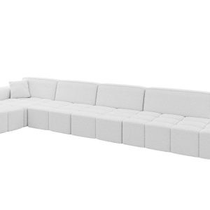Narożnik lewostronny bez funkcji spania LIVO-L3 – 422x173x79,5 cm Biały 796035 Narożnik lewostronny bez funkcji spania LIVO-L3 – 422x173x79,5 cm Biały 796035
