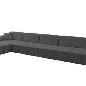 Narożnik lewostronny bez funkcji spania LIVO-L3 – 422x173x79,5 cm Szary 795960 Narożnik lewostronny bez funkcji spania LIVO-L3 – 422x173x79,5 cm Szary 795960