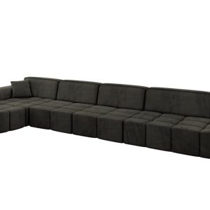 Narożnik lewostronny bez funkcji spania LIVO-L3 – 422x173x79,5 Czarny 795939 Narożnik lewostronny bez funkcji spania LIVO-L3 – 422x173x79,5 Czarny 795939