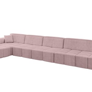 Narożnik lewostronny bez funkcji spania LIVO-L3 – 422x173x79,5 Różowy 796036 Narożnik lewostronny bez funkcji spania LIVO-L3 – 422x173x79,5 Różowy 796036