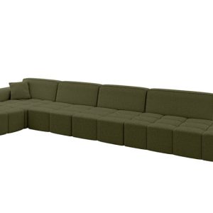 Narożnik lewostronny bez funkcji spania LIVO-L3 – 422x173x79,5 Zielony 796107 Narożnik lewostronny bez funkcji spania LIVO-L3 – 422x173x79,5 Zielony 796107