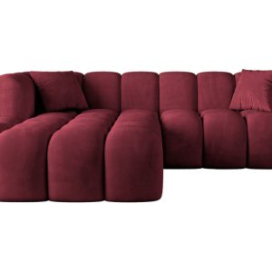 Narożnik lewostronny bez funkcji spania OLEA-L1 – 231x173x74 Bordowy 801224 Narożnik lewostronny bez funkcji spania OLEA-L1 – 231x173x74 Bordowy 801224
