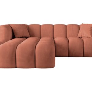 Narożnik lewostronny bez funkcji spania OLEA-L1 – 231x173x74 Morelowy 801027 Narożnik lewostronny bez funkcji spania OLEA-L1 – 231x173x74 Morelowy 801027