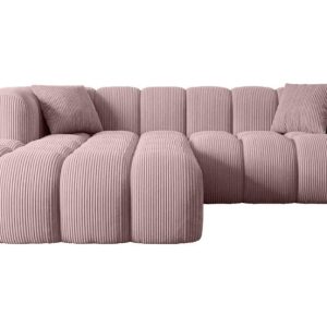 Narożnik lewostronny bez funkcji spania OLEA-L1 – 231x173x74 Różowy 526735 Narożnik lewostronny bez funkcji spania OLEA-L1 – 231x173x74 Różowy 526735