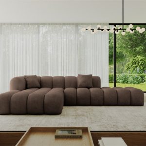 Narożnik lewostronny bez funkcji spania OLEA-L2 – 289x176x71 Brązowy 801210 Narożnik lewostronny bez funkcji spania OLEA-L2 – 289x176x71 Brązowy 801210