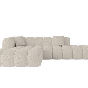 Narożnik lewostronny bez funkcji spania OLEA-L2 289x176x71cm Beżowy 1066506