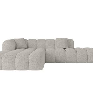 Narożnik lewostronny bez funkcji spania OLEA-L2 289x176x71cm Jasnoszary 1066499