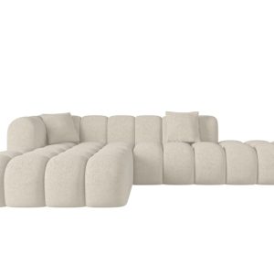 Narożnik lewostronny bez funkcji spania OLEA-L2 289x176x71cm Kremowy 1066477