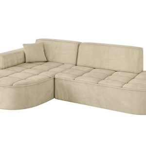 Narożnik lewostronny bez funkcji spania TARO-L1 – 243x171x79,5 Beżowy 800244