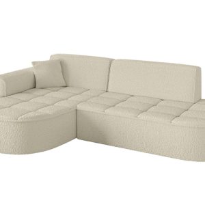 Narożnik lewostronny bez funkcji spania TARO-L1 – 243x171x79,5 Beżowy 800219