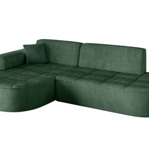 Narożnik lewostronny bez funkcji spania TARO-L1 – 243x171x79,5 Zielony 800280 Narożnik lewostronny bez funkcji spania TARO-L1 – 243x171x79,5 Zielony 800280