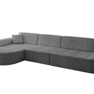 Narożnik lewostronny bez funkcji spania TARO-L2 328x171x79,5 Ciemnoszary 800180 Narożnik lewostronny bez funkcji spania TARO-L2 328x171x79,5 Ciemnoszary 800180