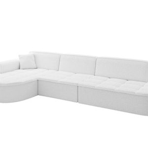 Narożnik lewostronny bez funkcji spania TARO-L2 – 328x171x79,5 cm Biały 800187 Narożnik lewostronny bez funkcji spania TARO-L2 – 328x171x79,5 cm Biały 800187