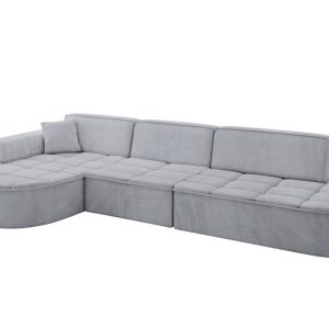 Narożnik lewostronny bez funkcji spania TARO-L2 – 328x171x79,5 cm Szary 800228 Narożnik lewostronny bez funkcji spania TARO-L2 – 328x171x79,5 cm Szary 800228