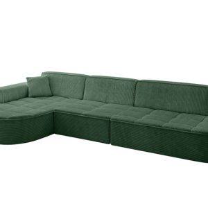 Narożnik lewostronny bez funkcji spania TARO-L2 – 328x171x79,5 Zielony 800275 Narożnik lewostronny bez funkcji spania TARO-L2 – 328x171x79,5 Zielony 800275