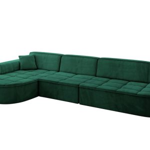 Narożnik lewostronny bez funkcji spania TARO-L2 – 328x171x79,5 Zielony 800281 Narożnik lewostronny bez funkcji spania TARO-L2 – 328x171x79,5 Zielony 800281
