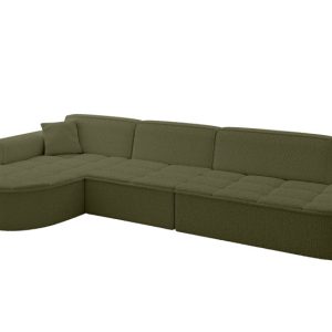 Narożnik lewostronny bez funkcji spania TARO-L2 – 328x171x79,5 Zielony 800211 Narożnik lewostronny bez funkcji spania TARO-L2 – 328x171x79,5 Zielony 800211