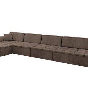 Narożnik lewostronny bez funkcji spania TARO-L3 – 413x171x79,5 Brązowy 800261 Narożnik lewostronny bez funkcji spania TARO-L3 – 413x171x79,5 Brązowy 800261