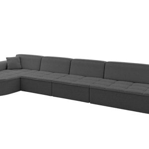 Narożnik lewostronny bez funkcji spania TARO-L3 – 413x171x79,5 cm Szary 800220 Narożnik lewostronny bez funkcji spania TARO-L3 – 413x171x79,5 cm Szary 800220