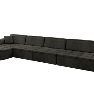 Narożnik lewostronny bez funkcji spania TARO-L3 – 413x171x79,5 Czarny 800206 Narożnik lewostronny bez funkcji spania TARO-L3 – 413x171x79,5 Czarny 800206