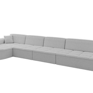 Narożnik lewostronny bez funkcji spania TARO-L3 413x171x79,5 Jasny szary 800283