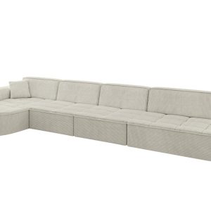 Narożnik lewostronny bez funkcji spania TARO-L3 413x171x79,5 Kremowy 800321