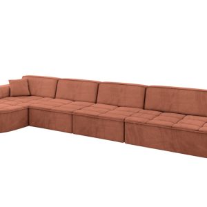 Narożnik lewostronny bez funkcji spania TARO-L3 – 413x171x79,5 Morelowy 800320 Narożnik lewostronny bez funkcji spania TARO-L3 – 413x171x79,5 Morelowy 800320