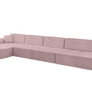 Narożnik lewostronny bez funkcji spania TARO-L3 – 413x171x79,5 Różowy 800269 Narożnik lewostronny bez funkcji spania TARO-L3 – 413x171x79,5 Różowy 800269